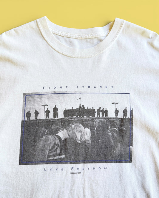 used&vintage "LOVE FREEDOM Tee”