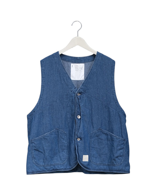 INNAT "DENIM HUNTING VEST" / インアット "デニムハンティングベスト"