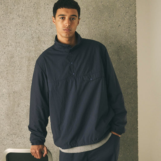 【30%off】SANDINISTA "Track Pullover Puff Jacket" / サンディニスタ "シンサレート中綿入りトラックジャケット"