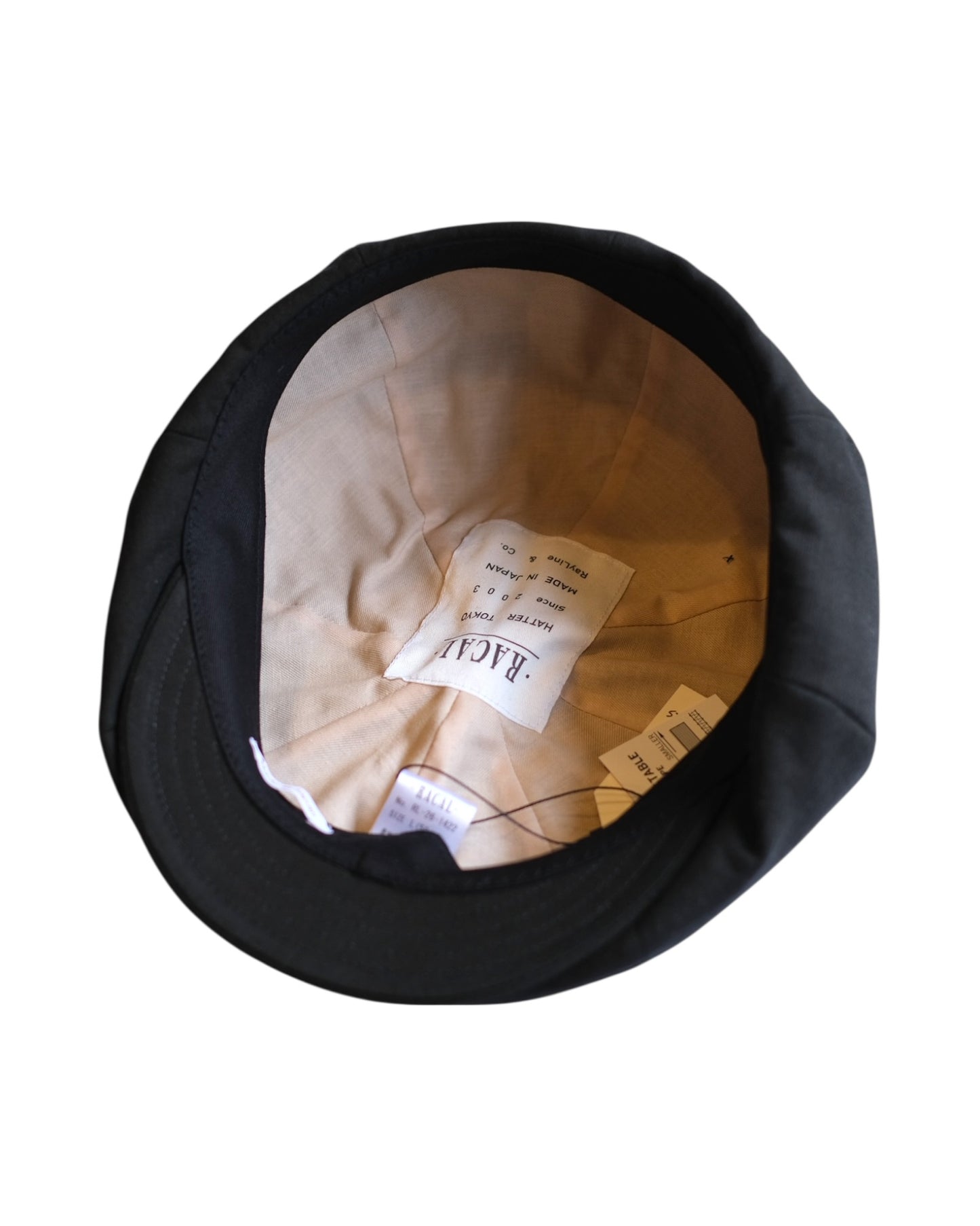 RACAL "8panel beret cas" / ラカル"8パネルベレーキャス"