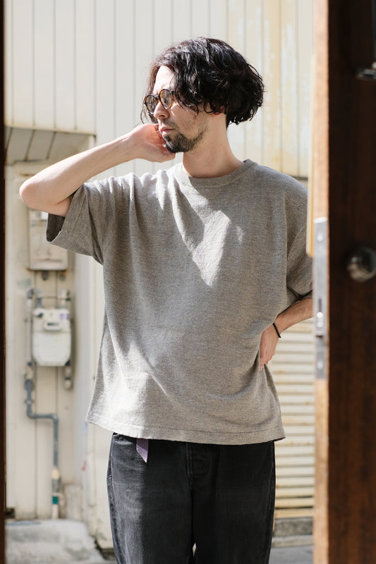 crepuscule "Linen S/S T-Shirt" / クレプスキュール "リネン半袖Tシャツ"