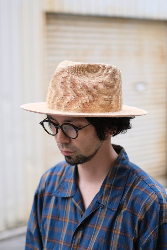 RACAL "Crushable Raffia Hat" / ラカル"クラッシャブルラフィアハット"