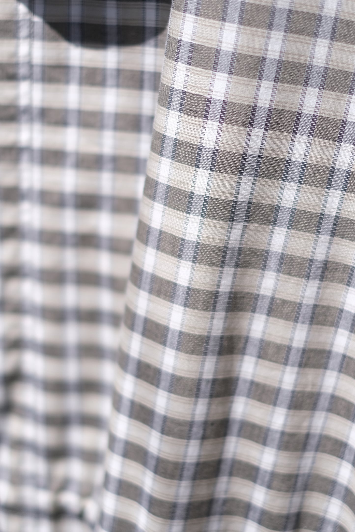 HEALTH "Over Parka #1" / ヘルス "オーバーパーカー#1" 白茶格子