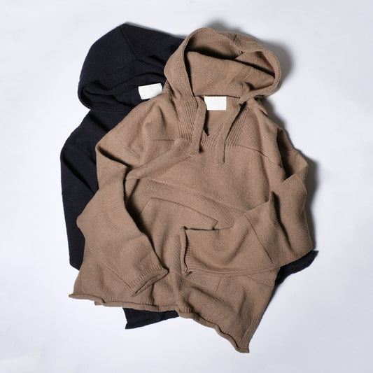 INNAT "MEXICAN KNIT HOODIE" / インアット "メキシカンニットフーディー"