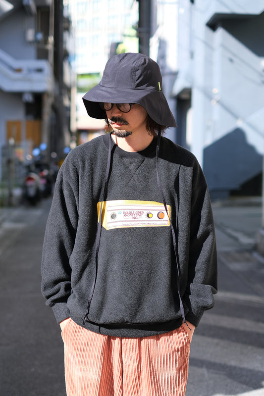 O- "FREE SWEATSHIRT(embroidery)" / オー "フリースウェットシャツ(刺繍)" O.C.R.L.