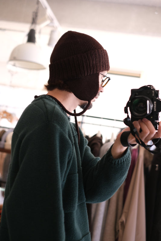 RACAL "Ear Knit Watch" / ラカル"耳当て付きニットキャップ"
