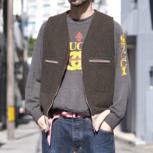 HOMELESS TAILOR "ZIP VEST" / 홈 레스테이러 "Zip 베스트"