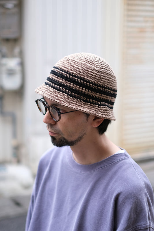 RACAL "Hand Knit Crusher Hat" / ラカル"ハンドニットクラッシャーハット"