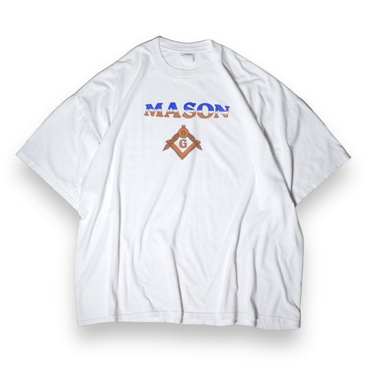 used&vintage "90s FREEMASON Tee"