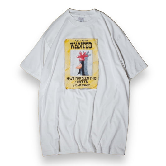 used&vintage "90s Wallace&Gromit Character Tee"