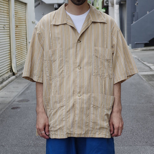 Marvine Pontiak Shirt Makers "Bubbly SH"/マービンポンティアックシャツメーカーズ"開襟半袖キューバシャツ"