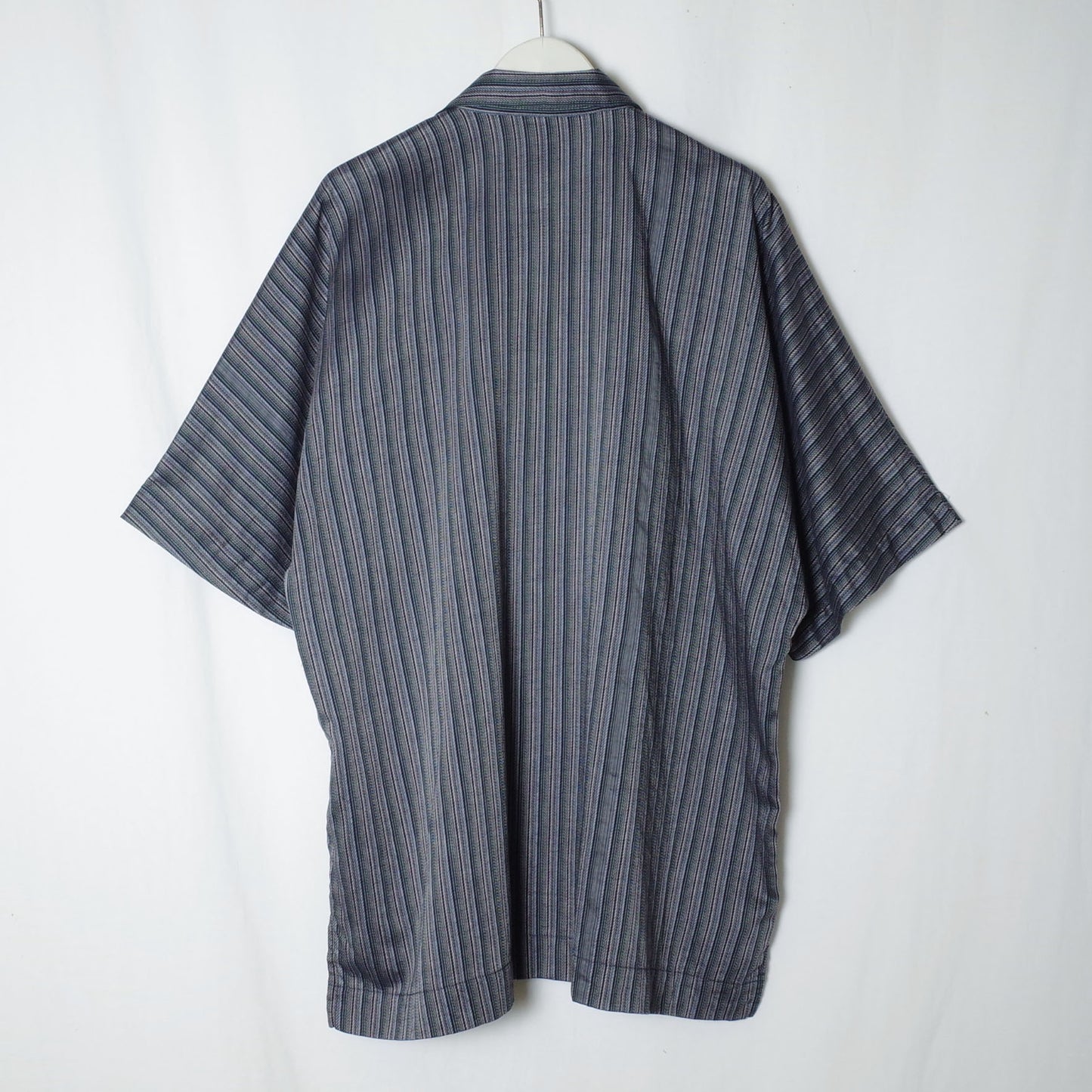 HEALTH "Summer Shirts #2" / ヘルス "ドルマンスリーブ開襟シャツ"紺縞