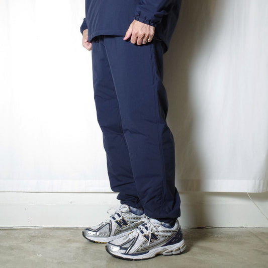 【30%off】SANDINISTA "Track Puff Pants" / サンディニスタ "シンサレート中綿入りトラックパンツ"