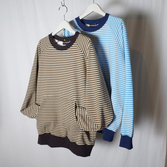 COTTON PAN "ADAM" / コットンパン "ボーダースウェット"