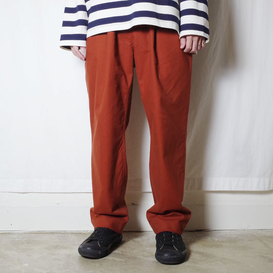 【30%off】SANDINISTA "Cotton Wool 2Tuck Easy Pants" / サンディニスタ "2タックイージーパンツ"