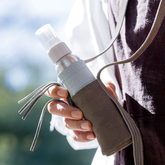 SCENTAHOLIC "HAND SANITIZER SPRAY CARRYING LEATHER CASE" / センタホリック "消毒スプレーケース"