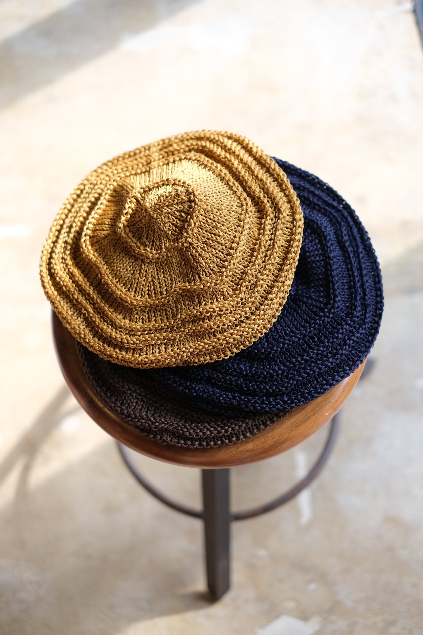 RACAL "Mix Japanese Paper Knit Hat"