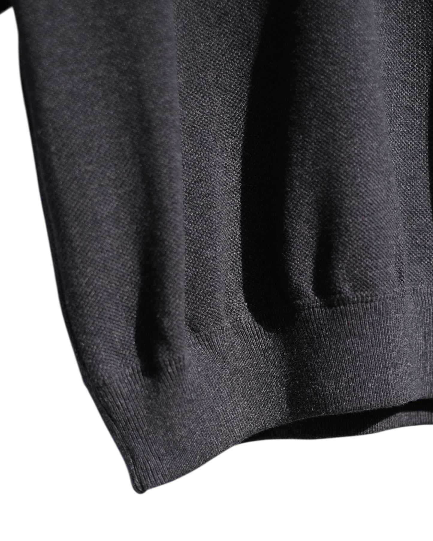 crepuscule "Co/Ra Moss Stitch Skipper" / クレプスキュール "コットン/レーヨン鹿の子スキッパー"