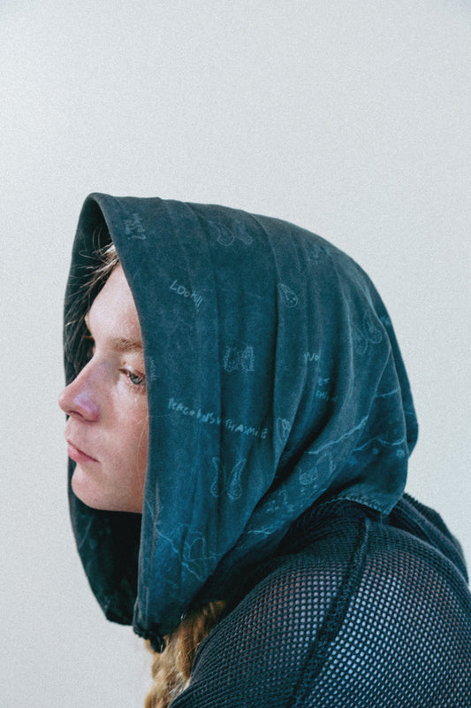 INNAT "RAKUGAKI BANDANA" / インアット "ラクガキバンダナ"