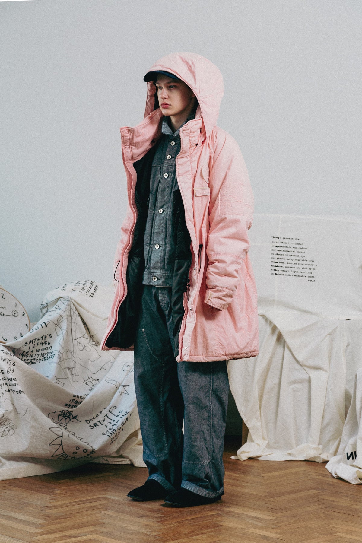 INNAT "HAND DYED BOMBER JACKET" / INNAT "Hand Dyed Bomber Jacket"