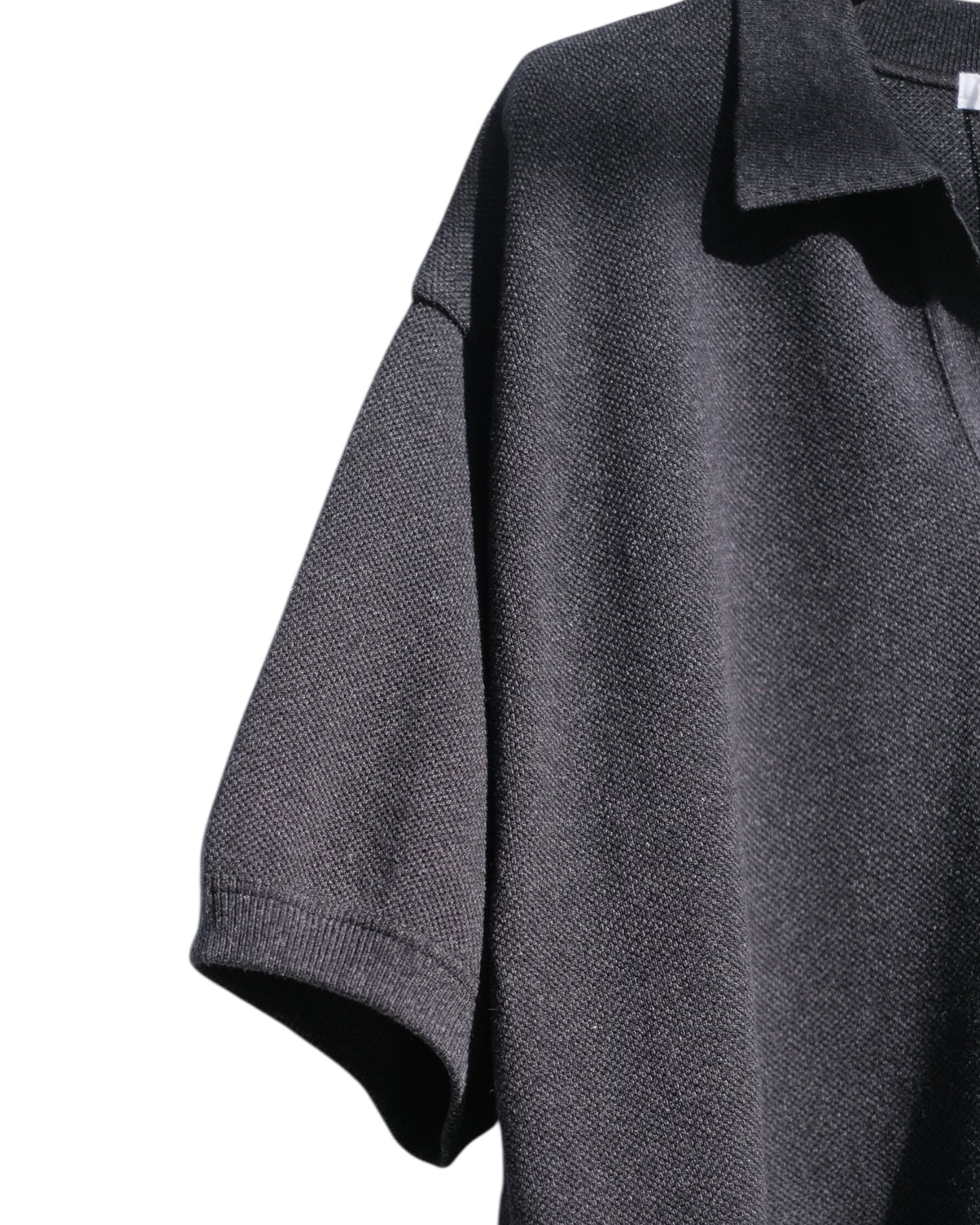 crepuscule "Co/Ra Moss Stitch Skipper" / クレプスキュール "コットン/レーヨン鹿の子スキッパー"