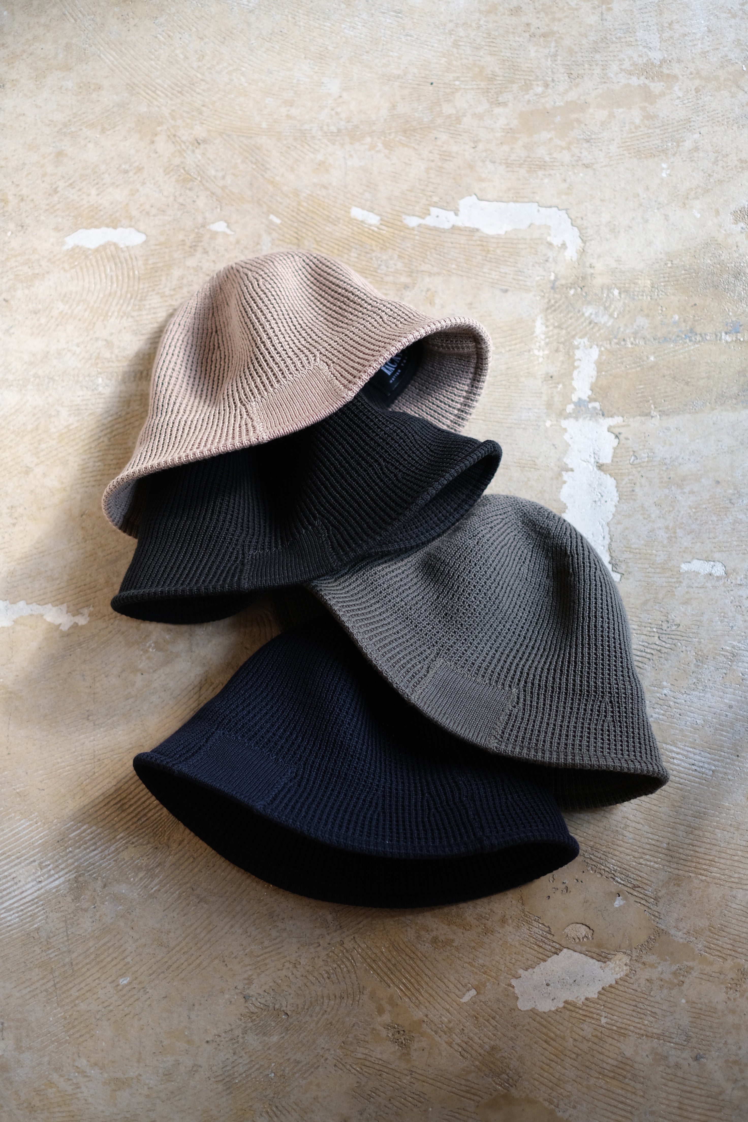 MAISON SPECIALイタリーヤーンニットチューリップハット新品タグ付き チューリップハット|麻風コットンニット - Ray's Store / レイズストア