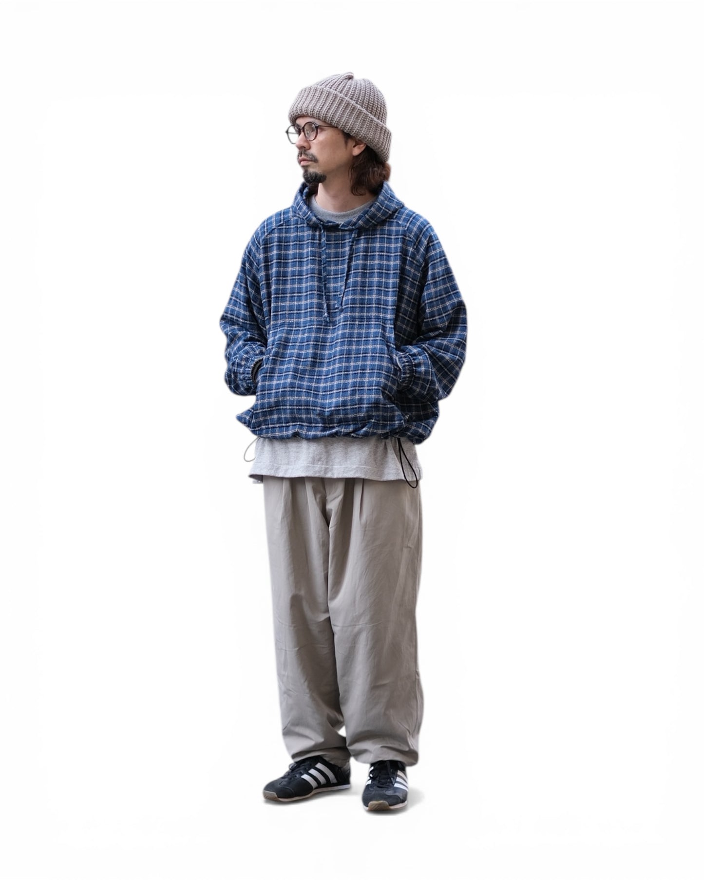 HEALTH "Easy Parka #1" / ヘルス "イージーパーカー"花色格子