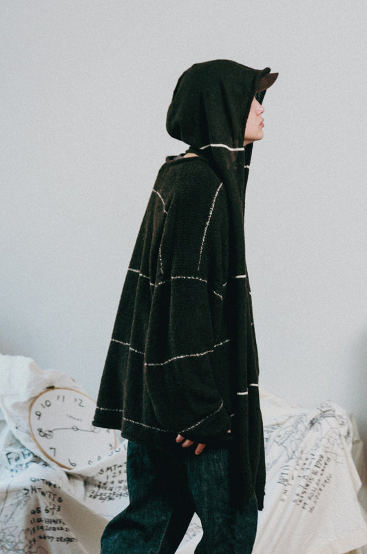 INNAT "V Neck Line Border Sweater" / インアット " Vネックラインボーダーセーター"