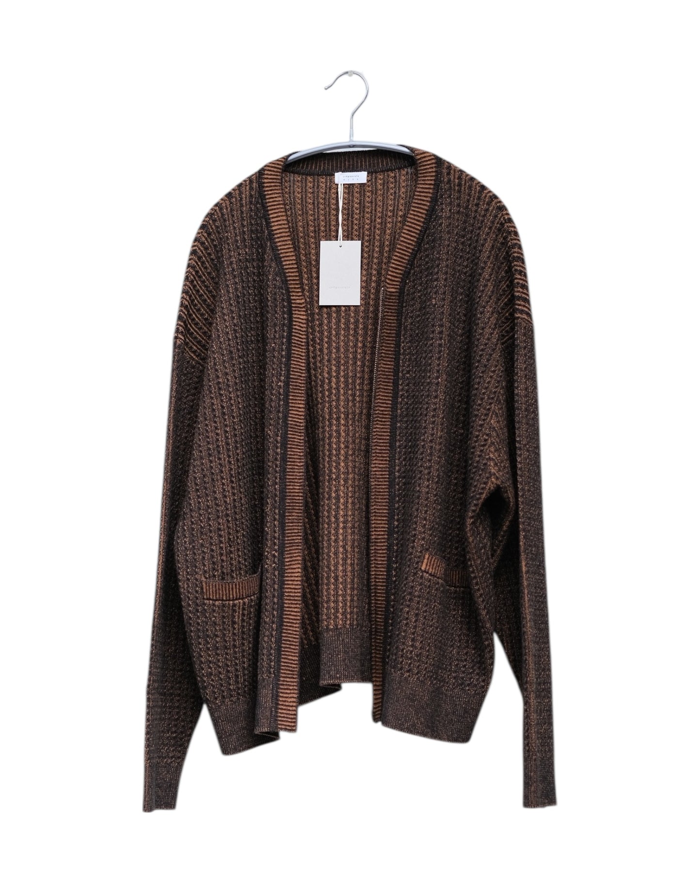 crepuscule "Cable Zip Cardigan" / クレプスキュール "ケーブルジップカーディガン"