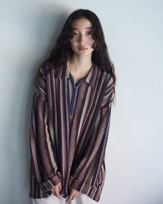 reverve "RV25W006" / リヴァーヴ "ハーフジッププルオーバーニット"