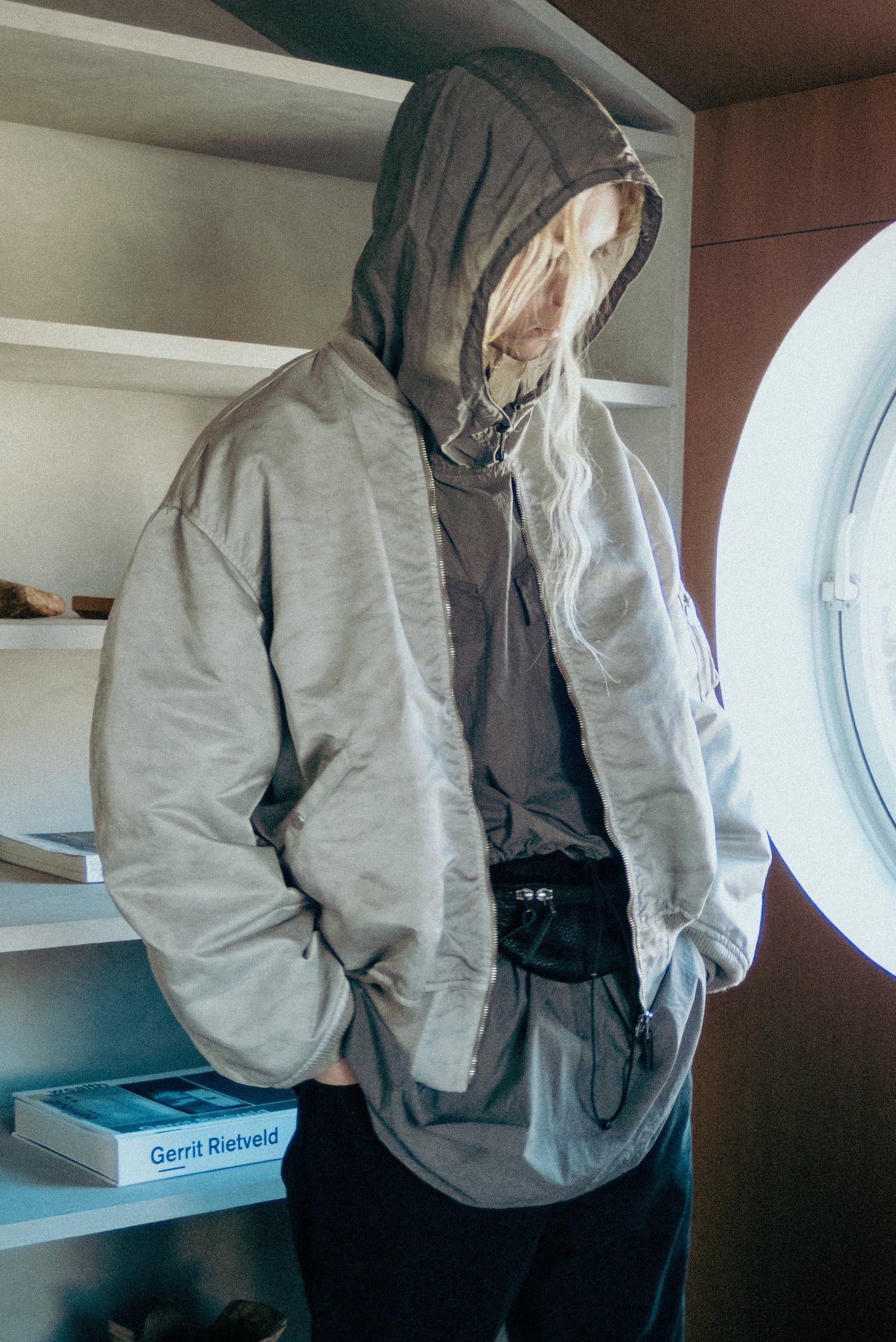 INNAT "HAND DYED BOMBER JACKET" / インアット "手染めボンバージャケット"