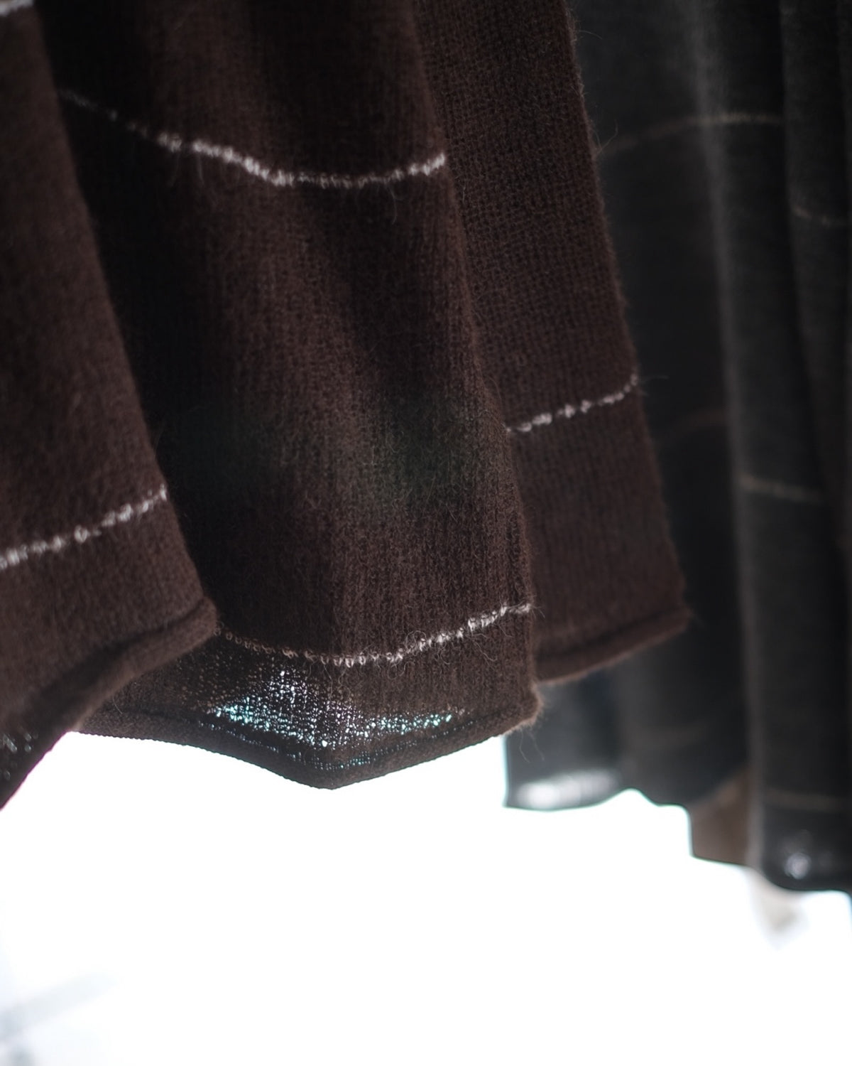 INNAT "V Neck Line Border Sweater" / インアット " Vネックラインボーダーセーター"