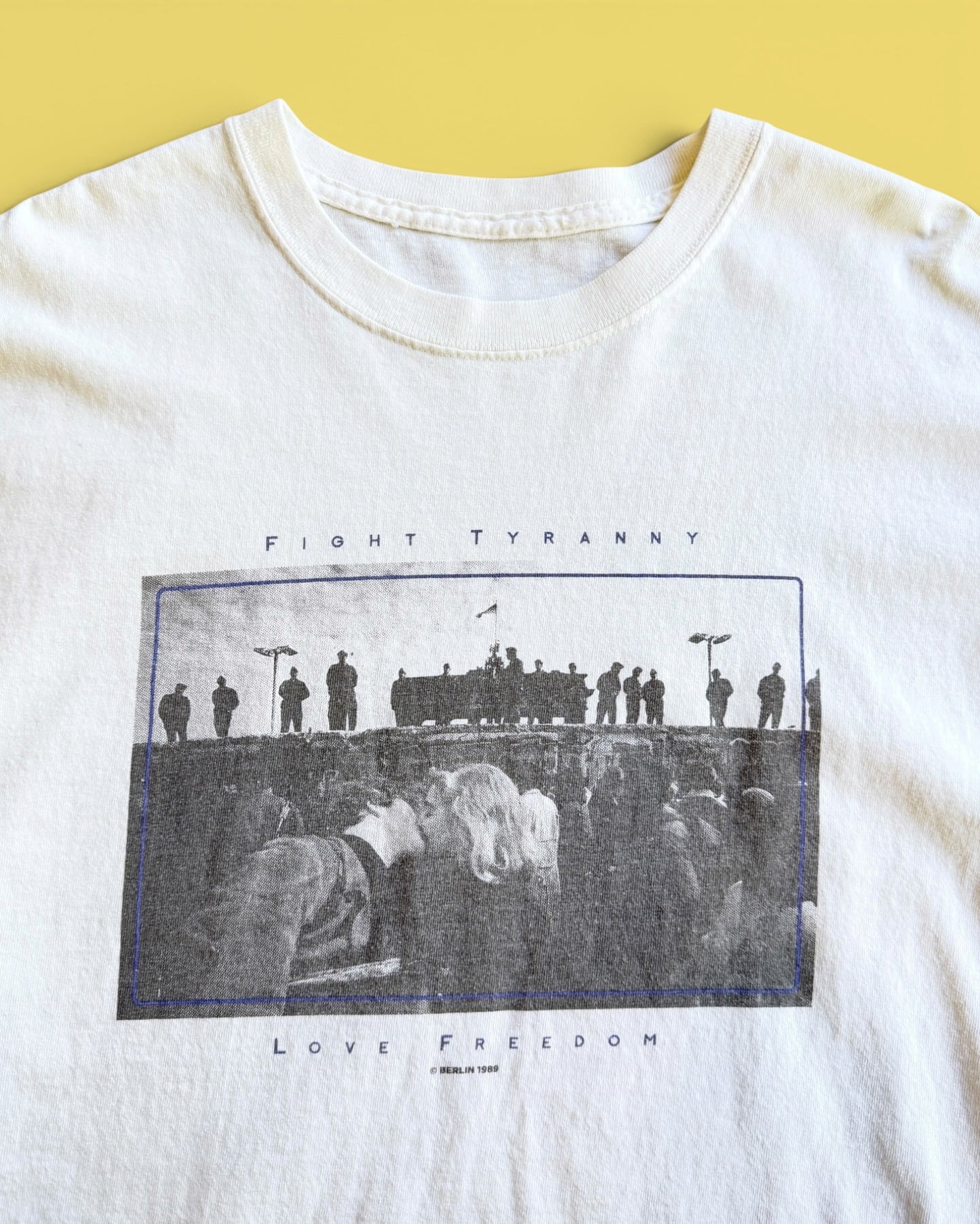 used&vintage "LOVE FREEDOM Tee”