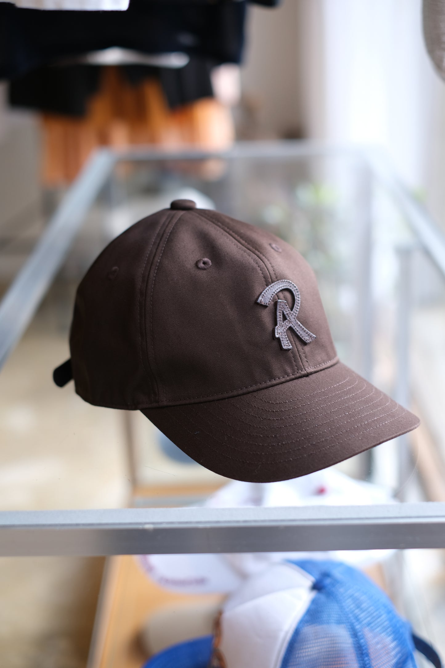 RACAL "B.B.Cap" / ラカル"ベースボールキャップ"（レザーワッペン）