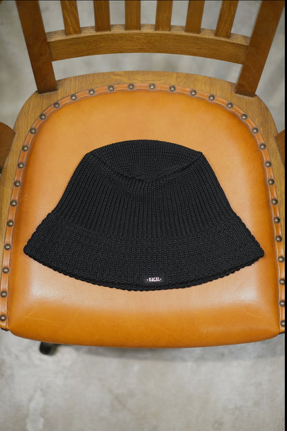RACAL "Mesh Line Knit Bucket Hat"