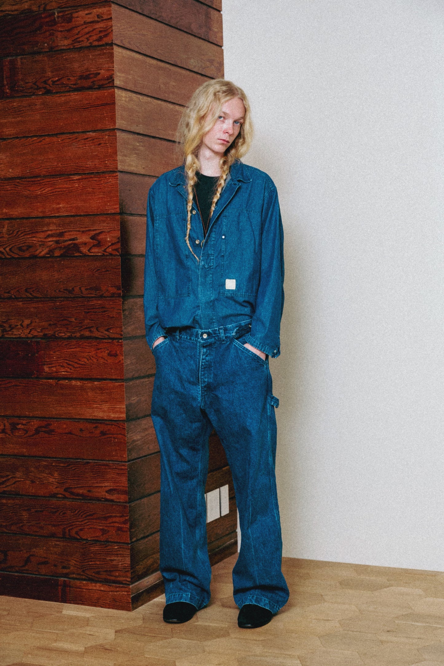 INNAT "DENIM PAINTER PANTS" / インアット "デニムペインターパンツ"