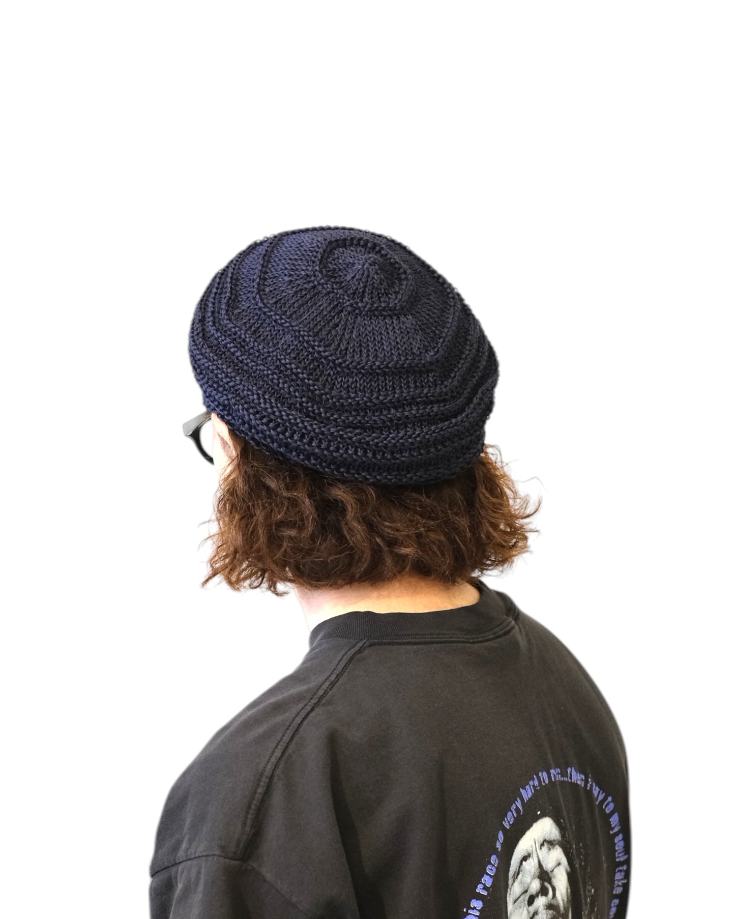 RACAL "Mix Japanese Paper Knit Hat"