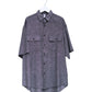 HEALTH "Summer Shirts #5" / ヘルス "サファリシャツ"黒白絣