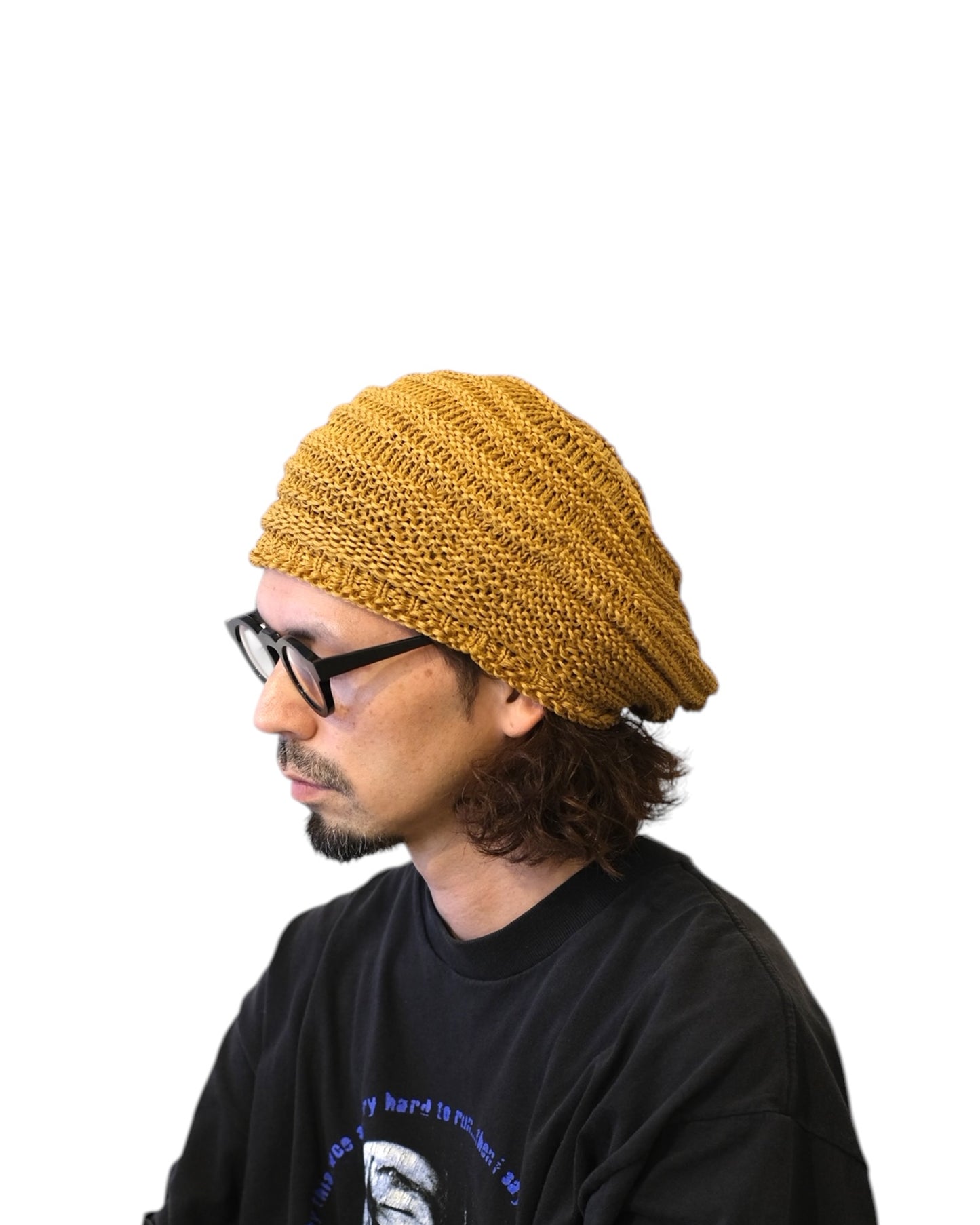RACAL "Mix Japanese Paper Knit Hat"