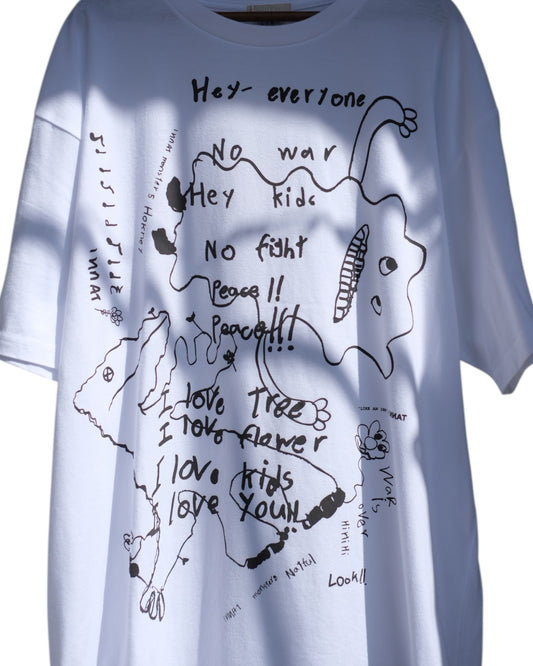 INNAT "RAKUGAKI S/S Tee" / インアット "ラクガキTシャツ"