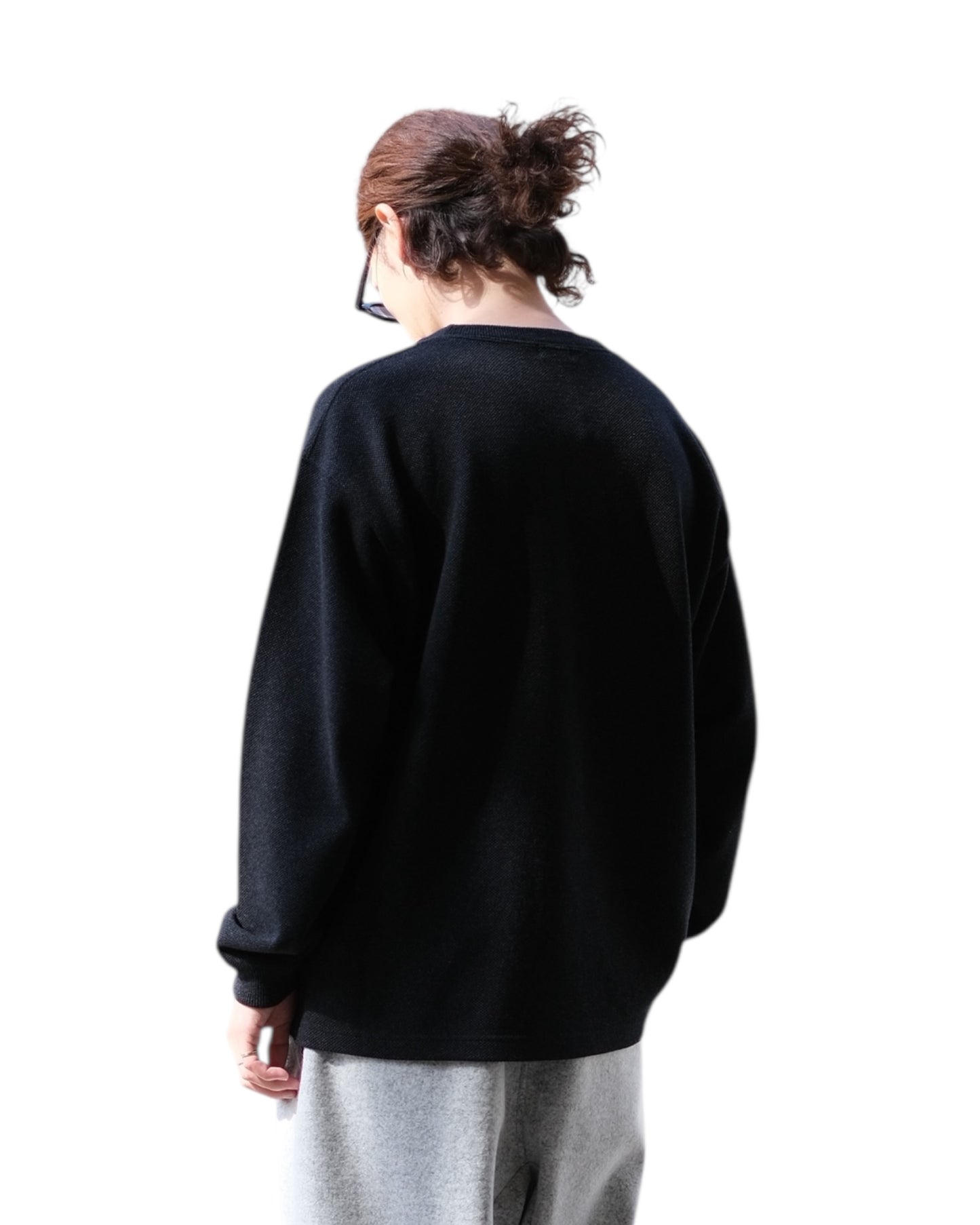 crepuscule "Co/Ra Moss Stitch P/O" / クレプスキュール "鹿の子プルオーバー"