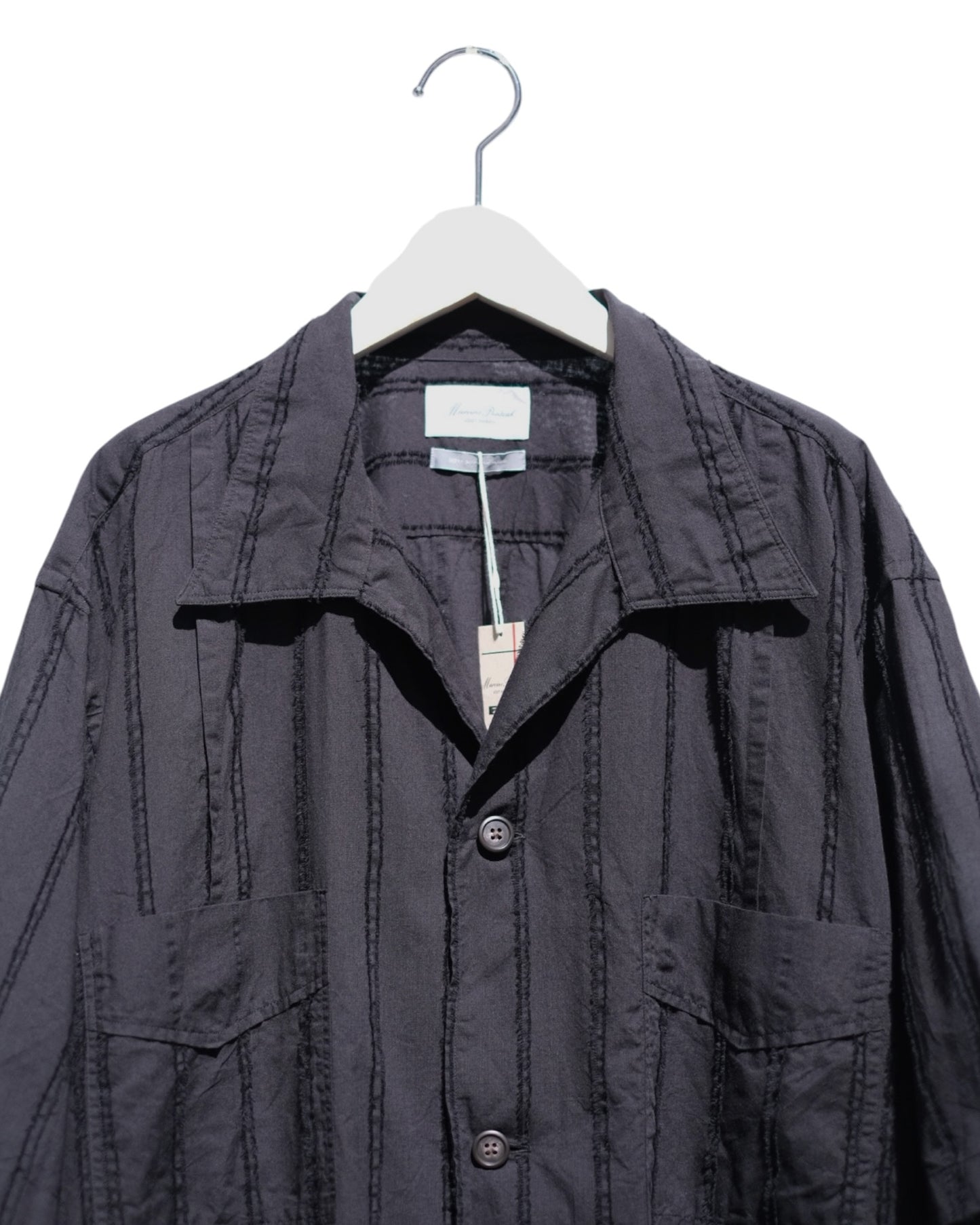 ■재고 있음 ■ Marvine Pontiak Shirt Makers "Bubbly SH"/마빈 폰티악 셔츠 메이커즈 "개 칼라 반소매 쿠바 셔츠"