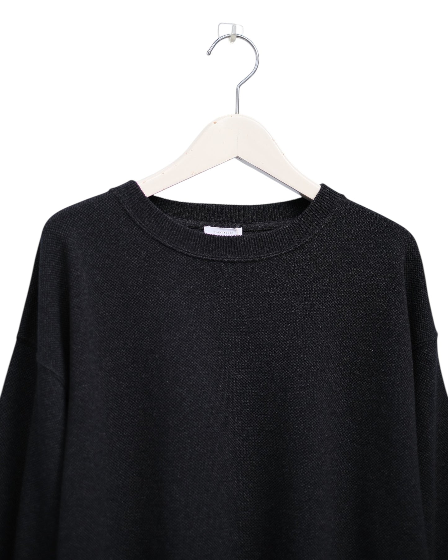 crepuscule "Co/Ra Moss Stitch P/O" / クレプスキュール "鹿の子プルオーバー"