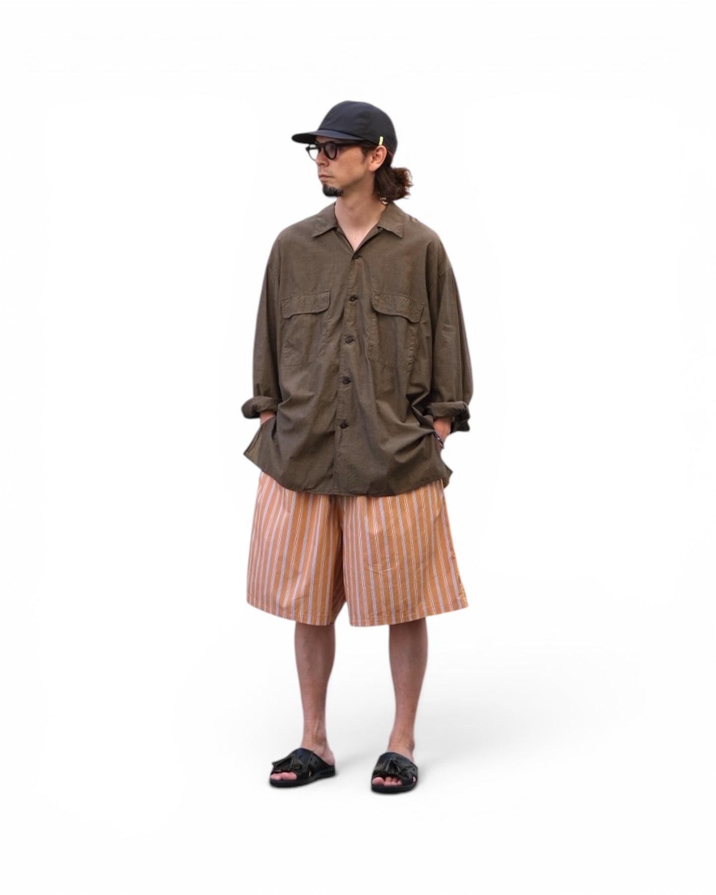 ■SOLD■ Marvine Pontiak Shirt Makers "Pajama Shorts"/마빈 폰티악 셔츠 메이커즈"파자마 쇼츠"