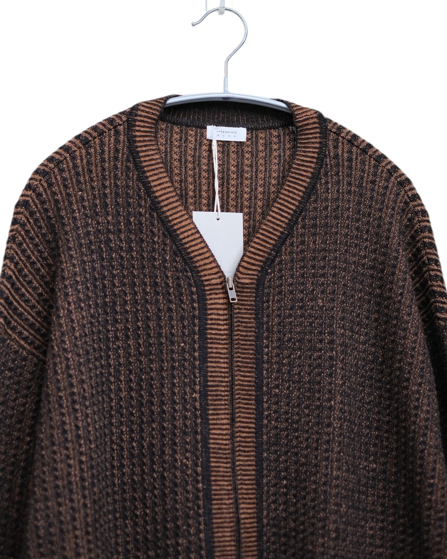 crepuscule "Cable Zip Cardigan" / クレプスキュール "ケーブルジップカーディガン"
