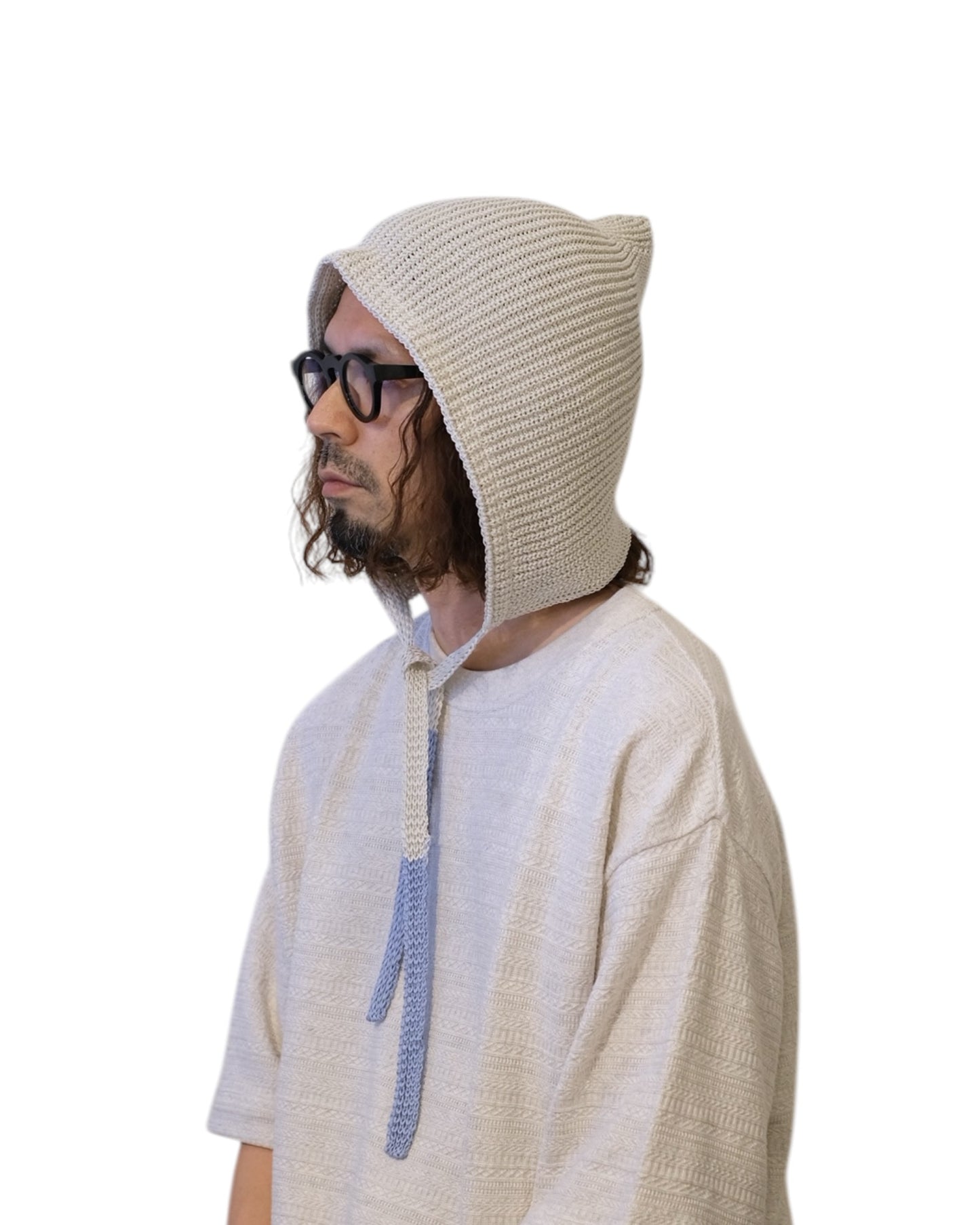 RACAL "Mix Japanese Paper Knit Hat"