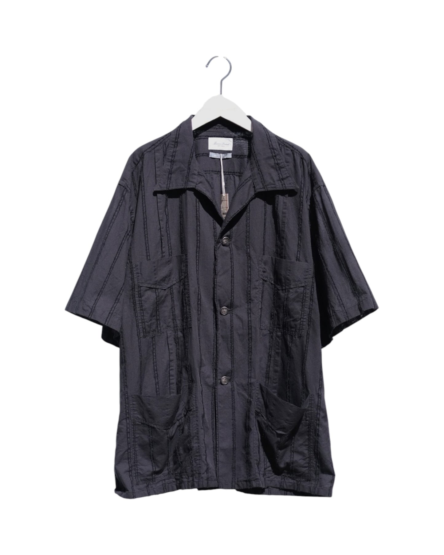 ■재고 있음 ■ Marvine Pontiak Shirt Makers "Bubbly SH"/마빈 폰티악 셔츠 메이커즈 "개 칼라 반소매 쿠바 셔츠"