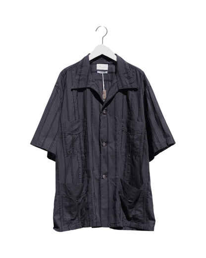 ■재고 있음 ■ Marvine Pontiak Shirt Makers "Bubbly SH"/마빈 폰티악 셔츠 메이커즈 "개 칼라 반소매 쿠바 셔츠"