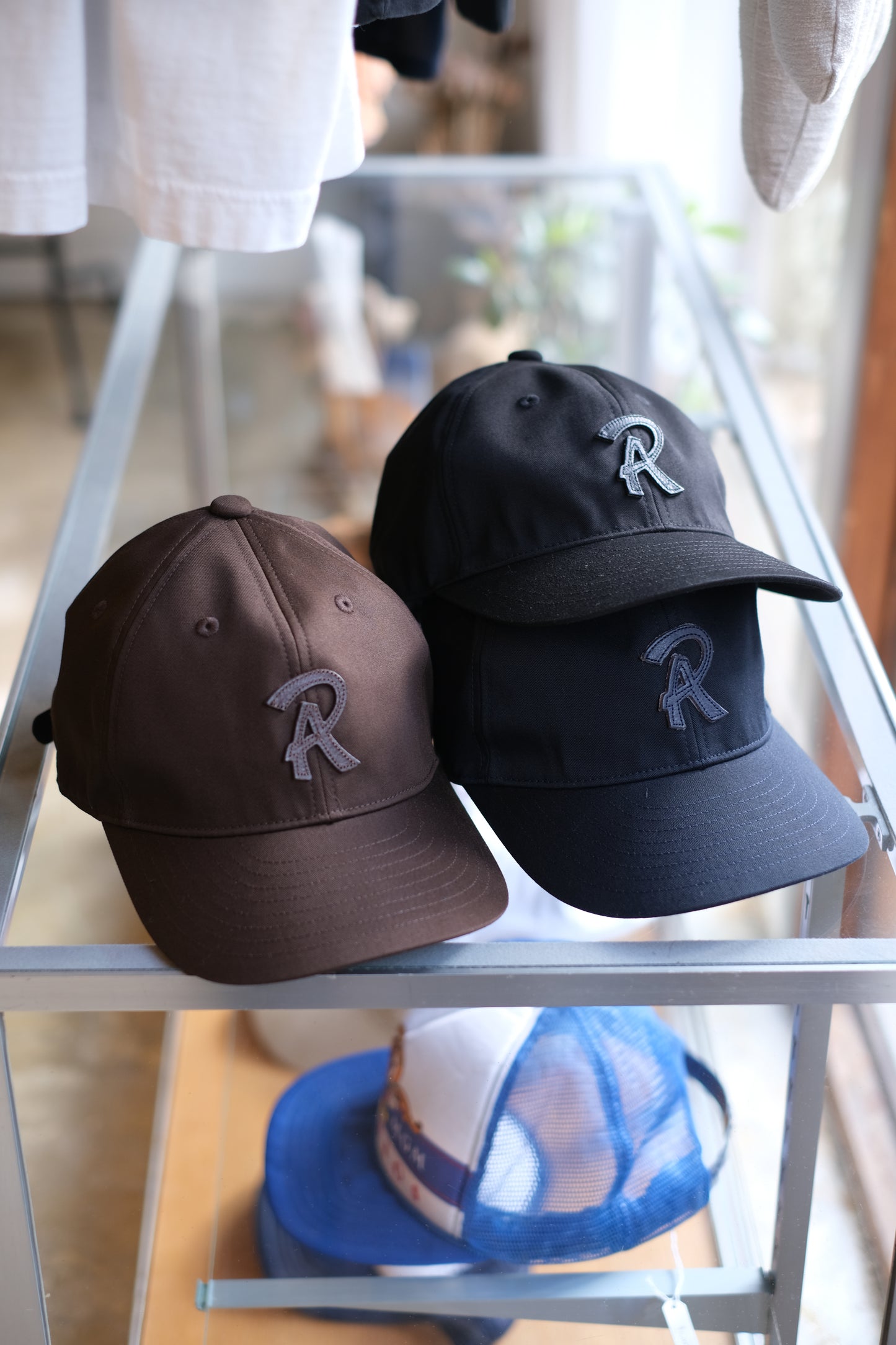 RACAL "B.B.Cap" / ラカル"ベースボールキャップ"（レザーワッペン）