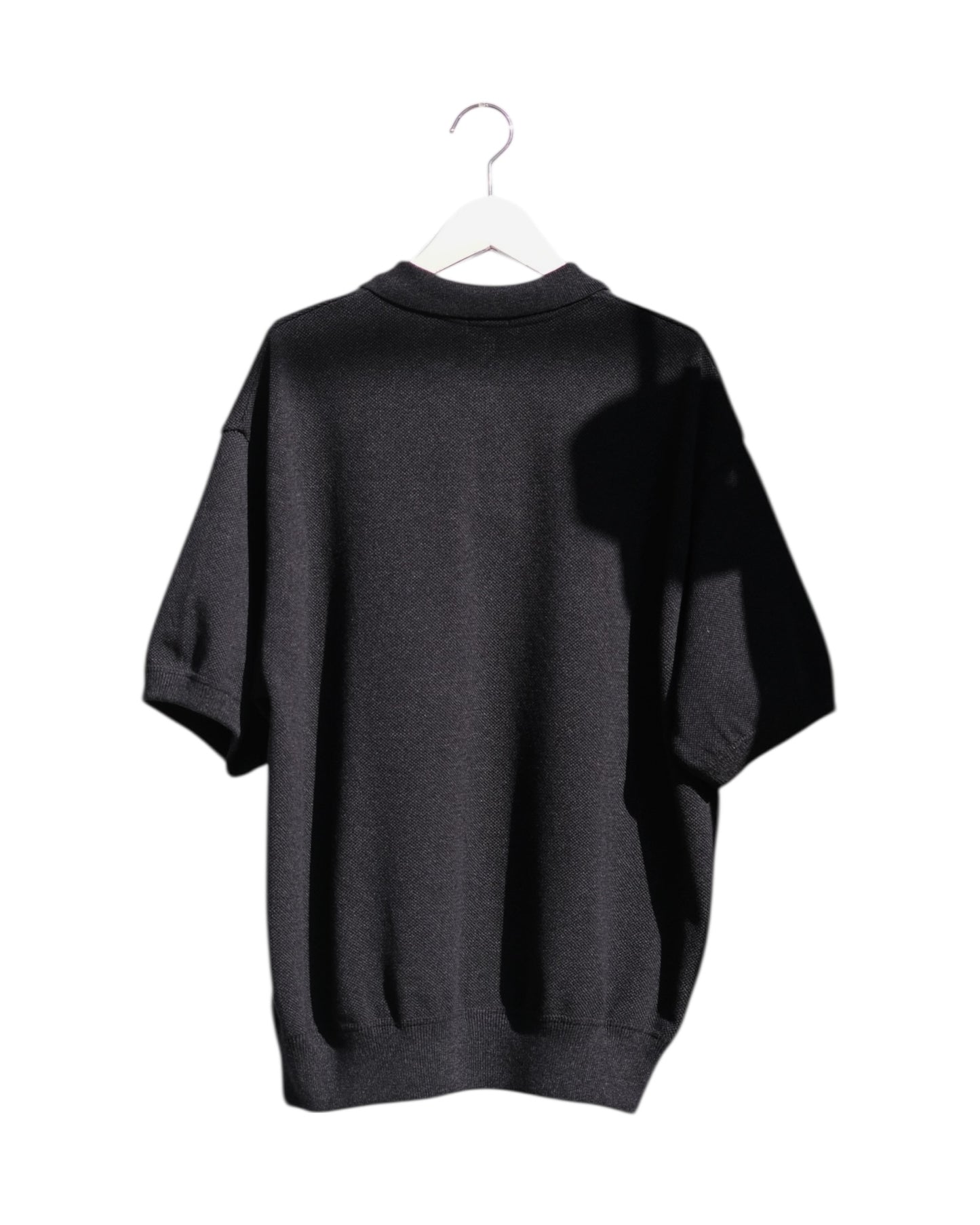 crepuscule "Co/Ra Moss Stitch Skipper" / クレプスキュール "コットン/レーヨン鹿の子スキッパー"